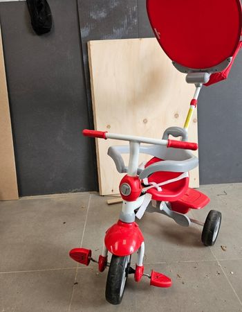 smarTrike Tricycle 3 en 1 Zip Go rouge