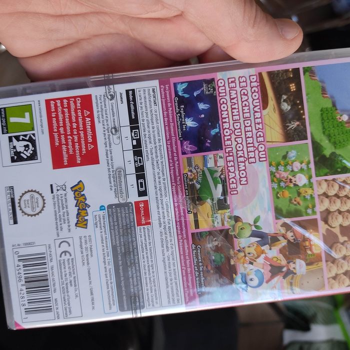 Pokémon perle scintillante neuf sous blister Nintendo Switch - photo numéro 4