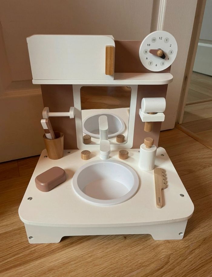 Ma première salle de bain en bois