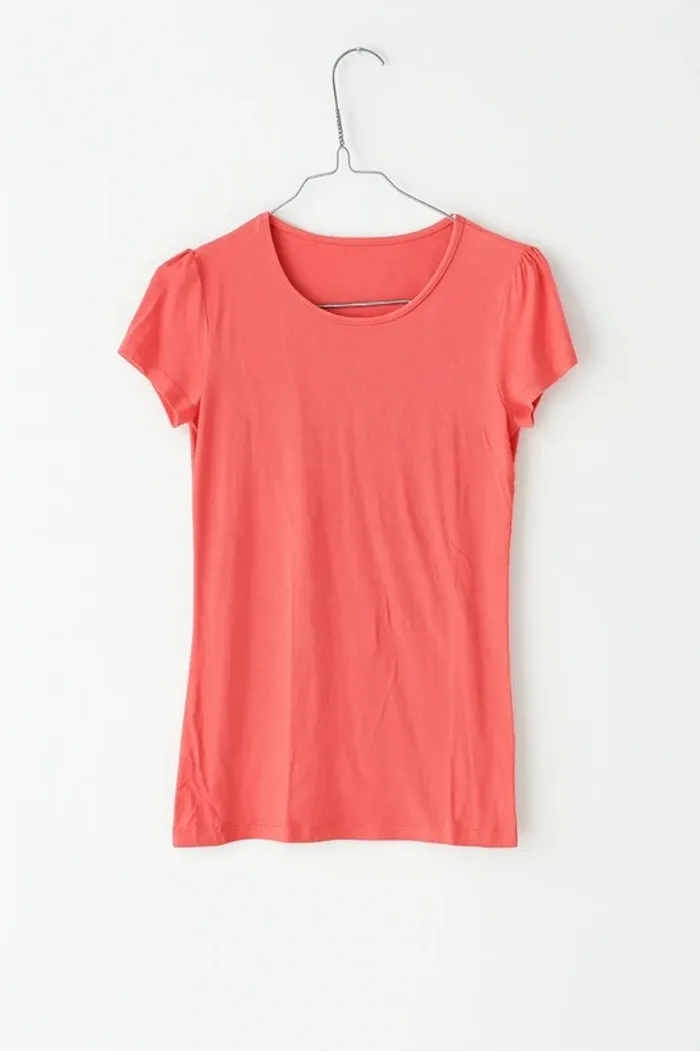T-shirt corail U Essentiel – Taille 36