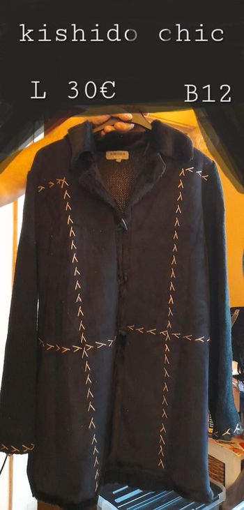 Manteau en daim