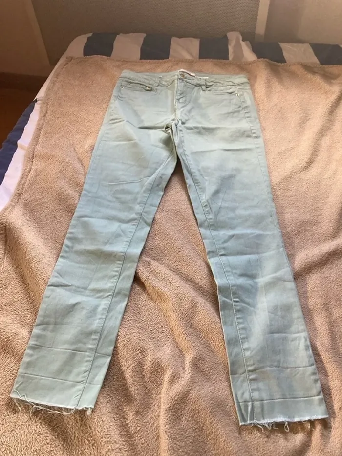 Pantalon pantacourt camaïeu 40