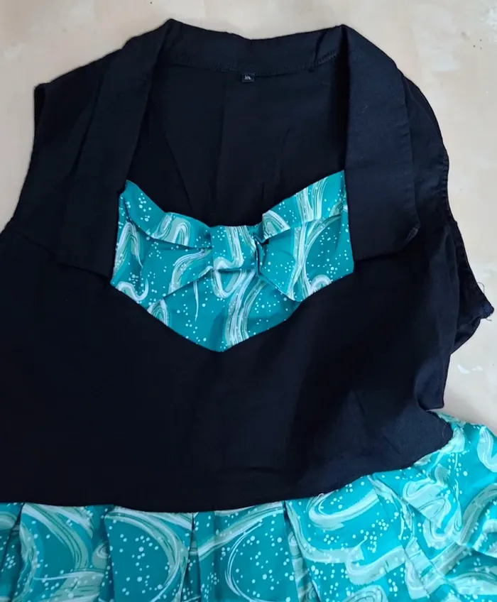 Charmante robe bleutée - photo numéro 2