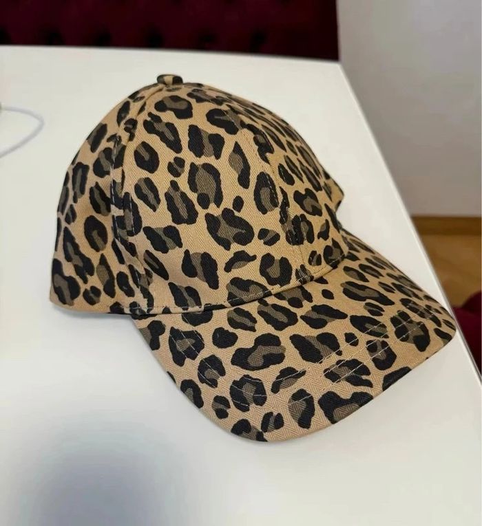 Casquette neuve imprimé léopard – Unisexe – Taille ajustable - photo numéro 2