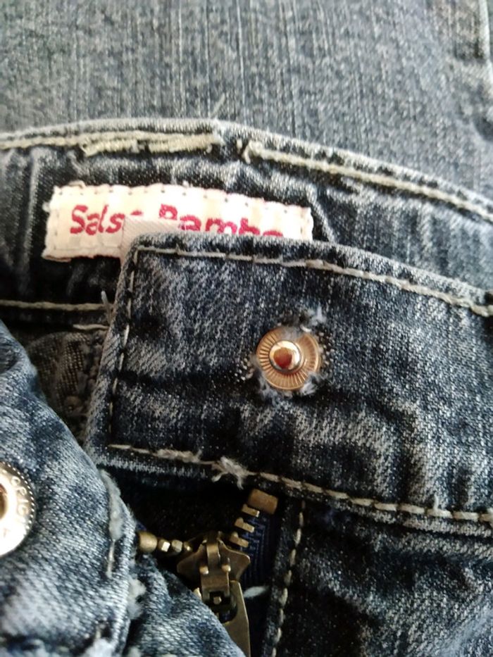 Jeans fille taille 6 ans - photo numéro 4