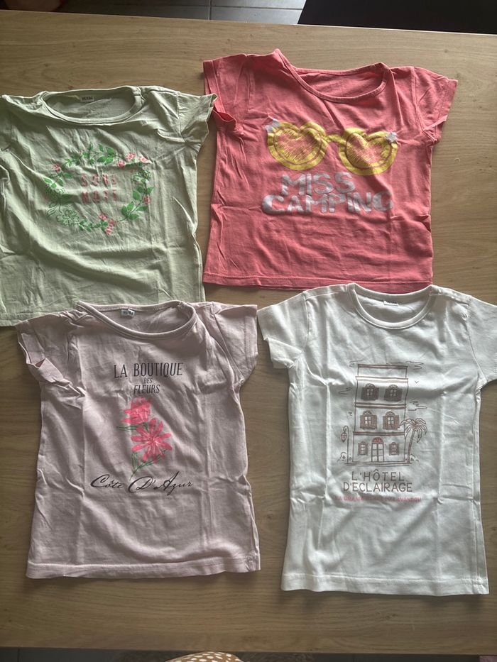 Lot tee shirts 3/4 ans