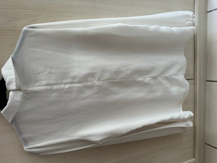 Blouse/Chemisier blanc avec détails de broderie taille 36 Molly Bracken - photo numéro 3