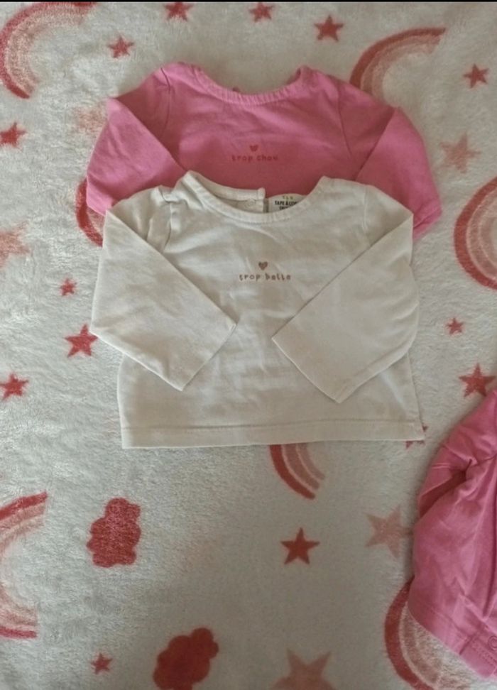 Lot de 3 t-shirts manches longues - photo numéro 5