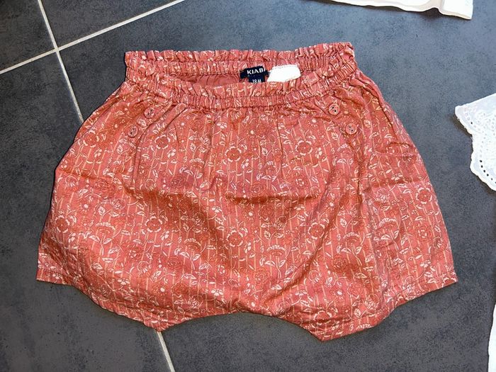 Lot de 2 t-shirts et short bébé fille Kiabi - photo numéro 9