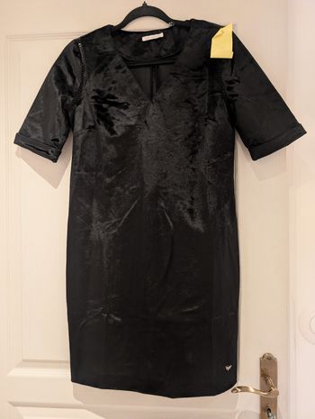 Robe velours noir S