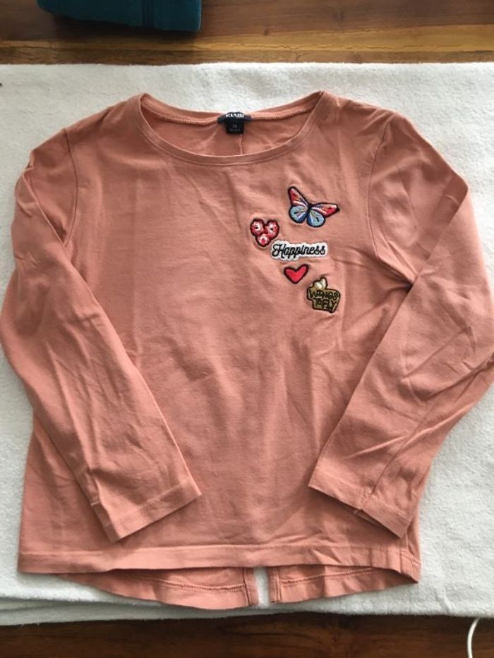T shirt manches longues 5 ans Kiabi