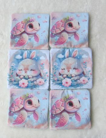 Lot de 6 lingettes pour bébé/enfant