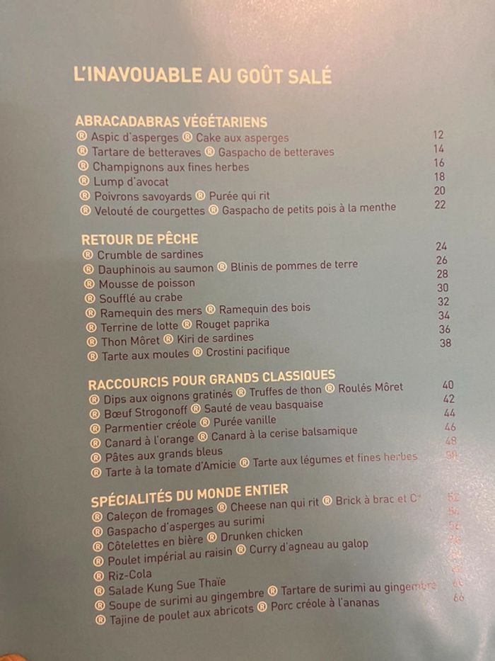 Lot de trois livres de recettes « les recettes inavouables » - photo numéro 16