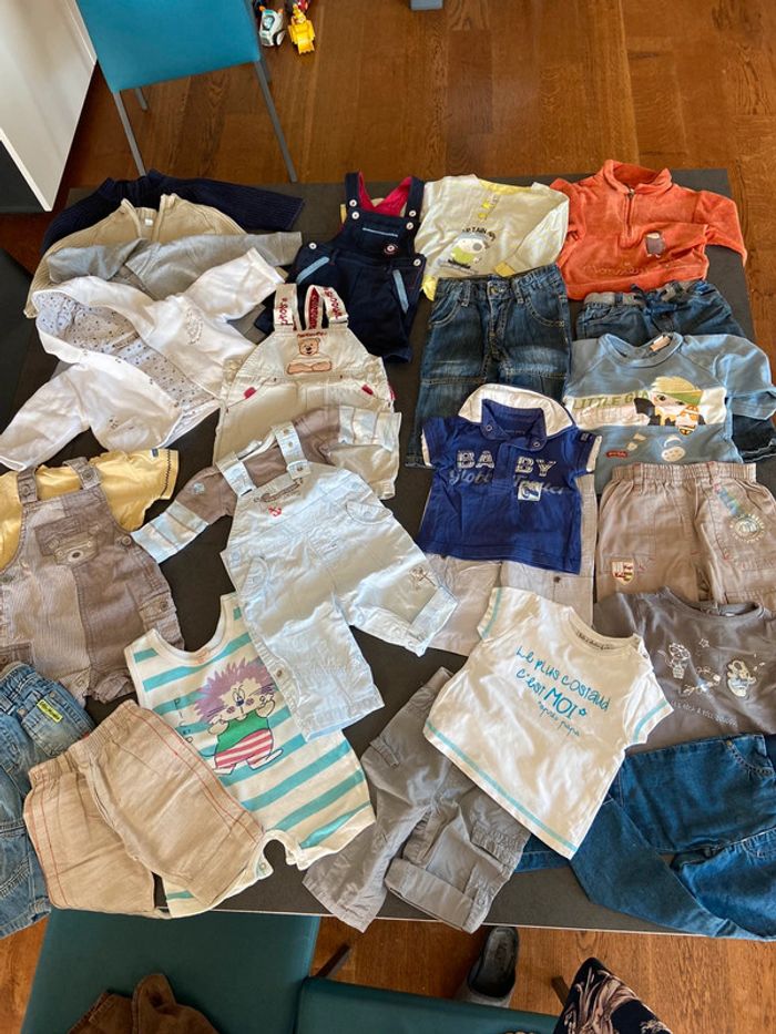 Gros lot vêtements été garçon 6 mois