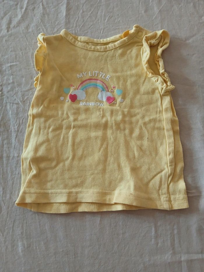 Tee-shirt manches courtes 3 mois - photo numéro 2