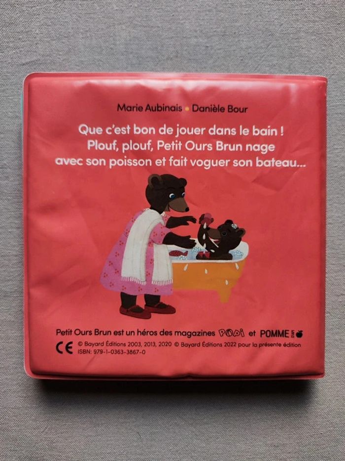 Livre de bain Petit Ours Brun - photo numéro 4