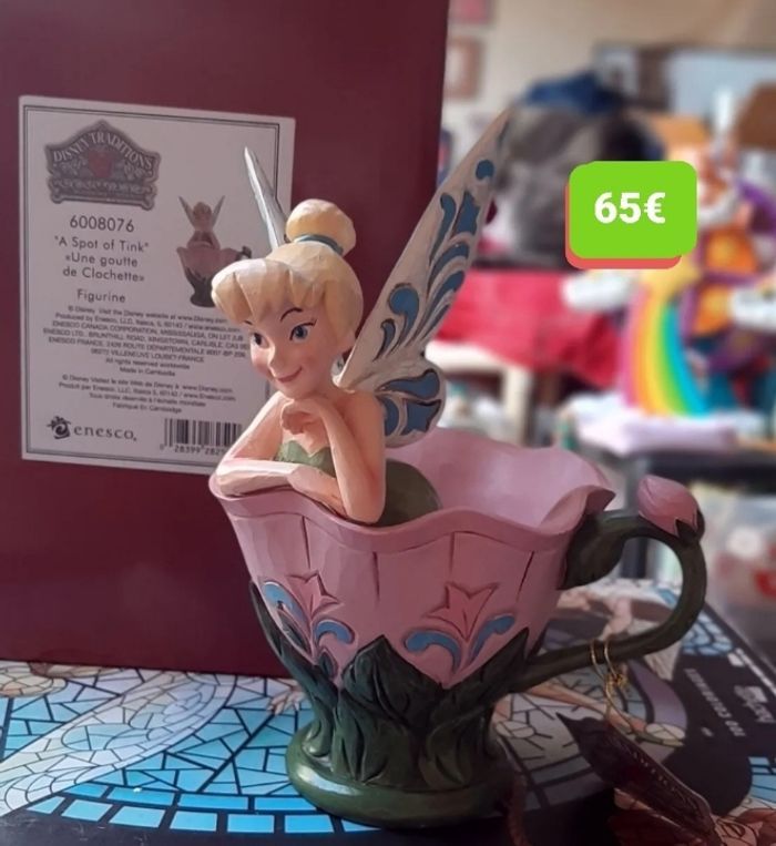 Figurine Disney traditions fée clochette