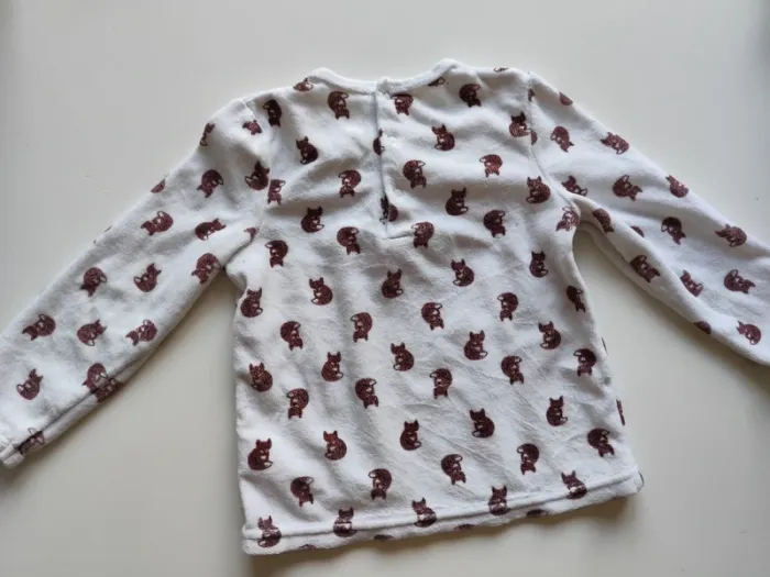 Pyjama velours 36 mois - photo numéro 2