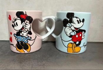 Duo tasses Mickey & Minnie