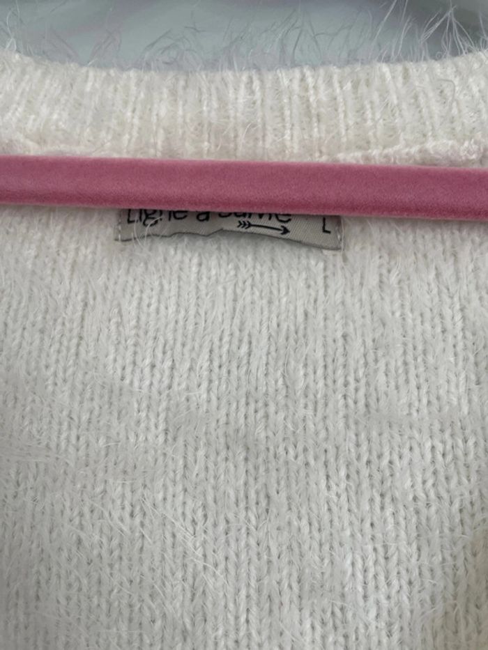 Pull crème tout doux - photo numéro 2