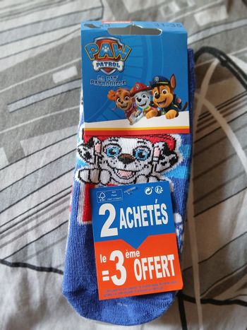 Lot De 3 Paires De Chaussettes basses "Pat patrouille"