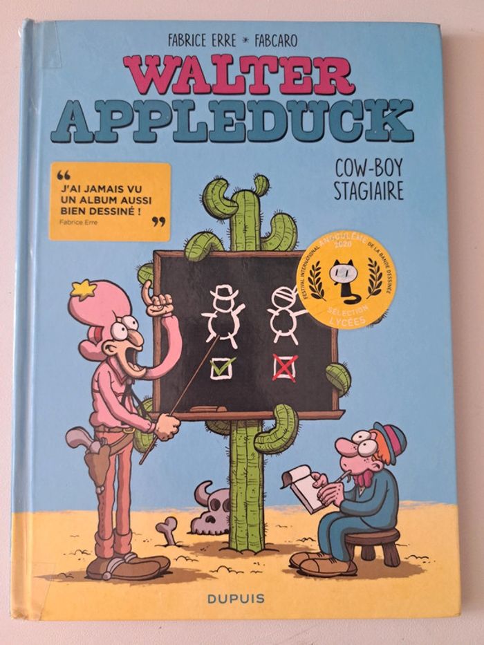 Livre BD Cow-boy stagiaire