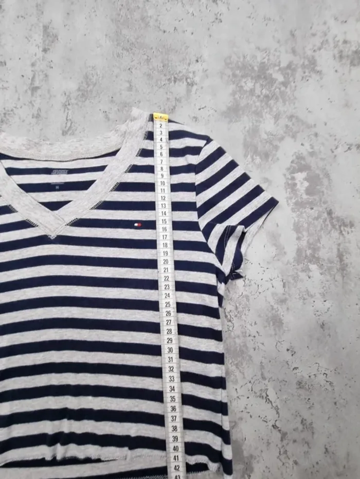 Crop top rayé Tommy Hilfiger – Taille M/38 Femmes - photo numéro 7