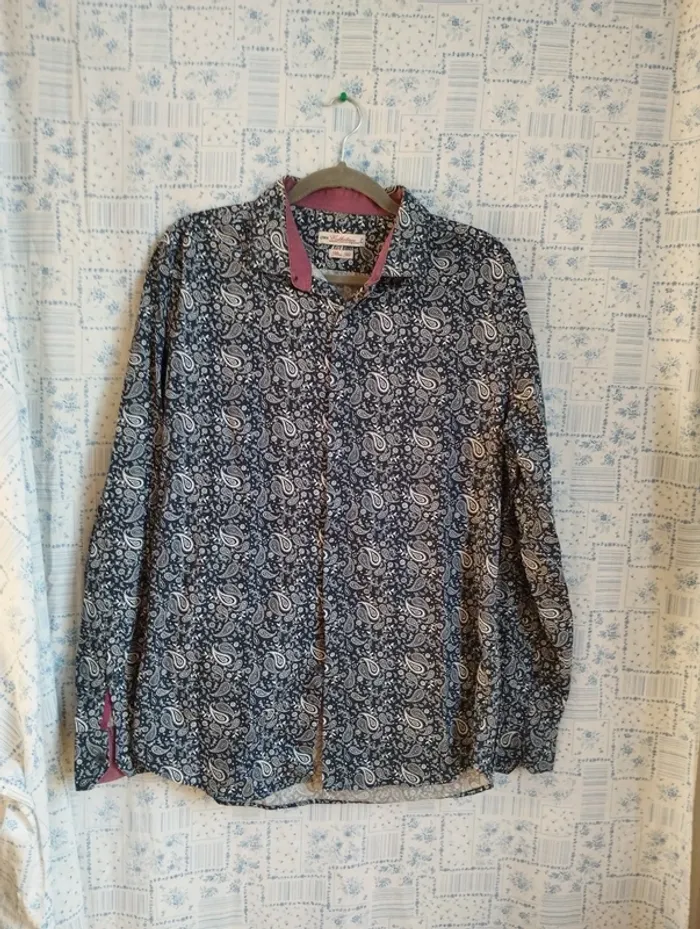 Chemise manche longue homme owk taille L - photo numéro 2