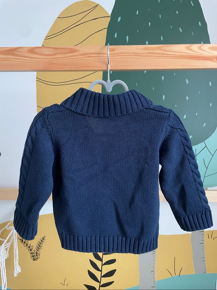 Gilet bleu Marine - photo numéro 3