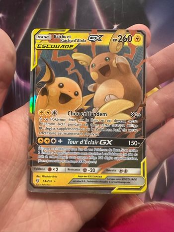 Carte raichu escuade
