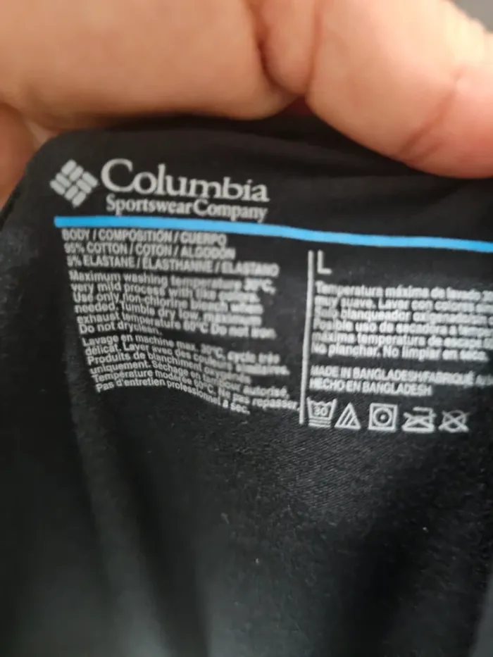 T-shirt uni columbia - photo numéro 5