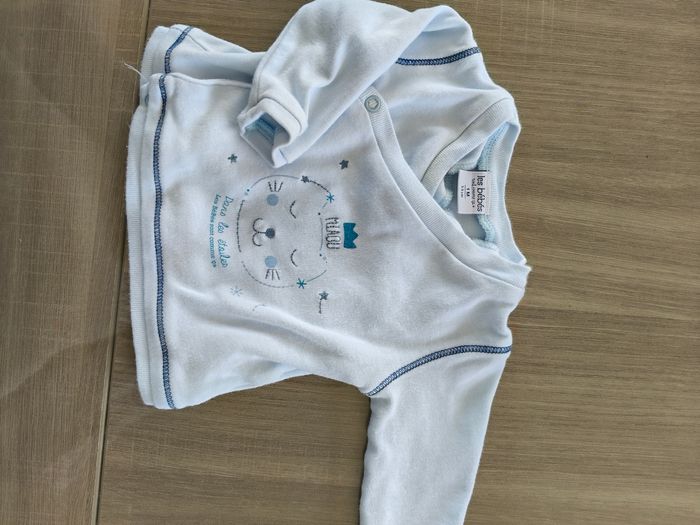 Pyjama bébé garçon 1m - photo numéro 3