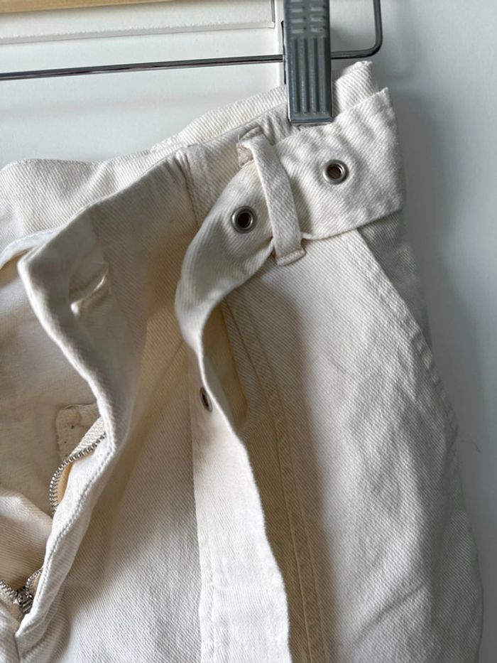 Pantalon large blanc femme - photo numéro 4