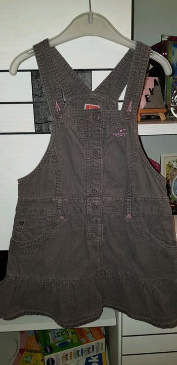 Robe velours marron mexx 2 ans