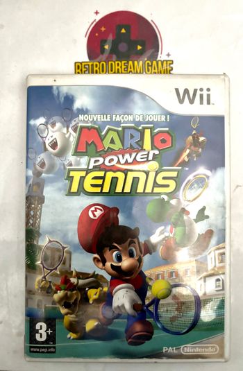 Nouvelle facon de jouer Mario power tennis pour WII