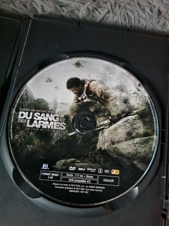 Dvd Du Sang et Des Larmes