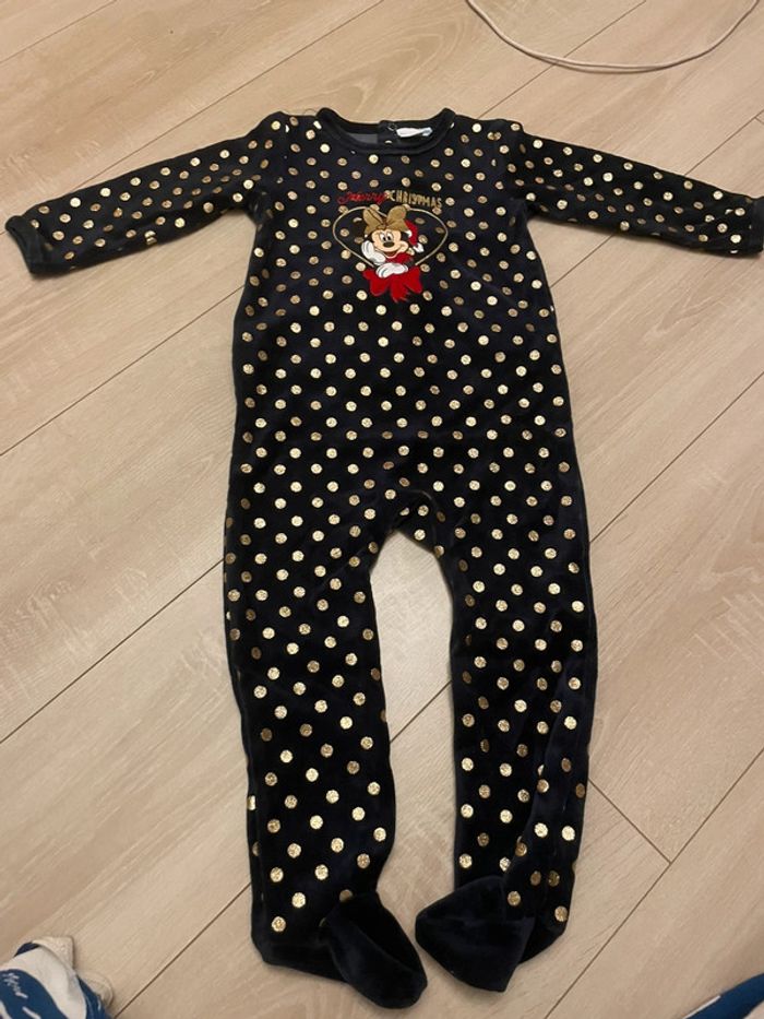 Genouillère Disney baby Marine et pois dorés 2 ans