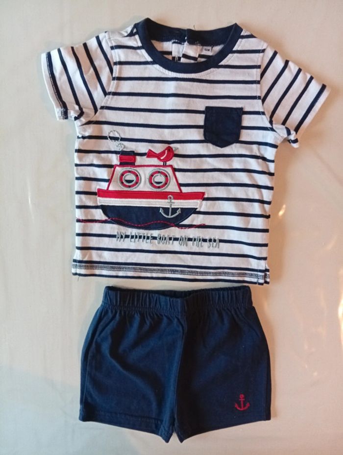 Ensemble short t shirt