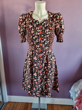 Robe vintage fleurie