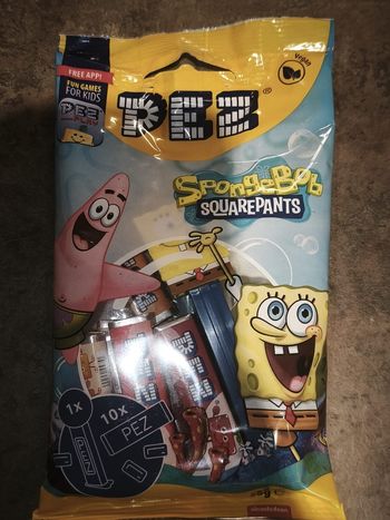 Distributeur de PEZ bob l'éponge SpongeBob SquarePants