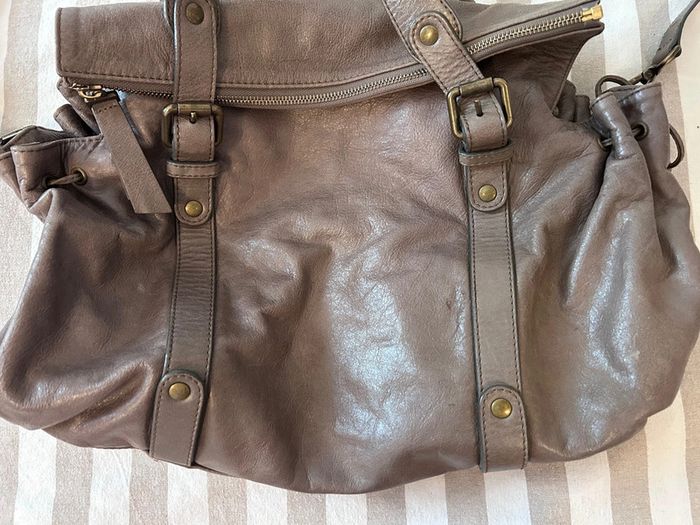 Sac Gérard Darel 36h taupe - photo numéro 3