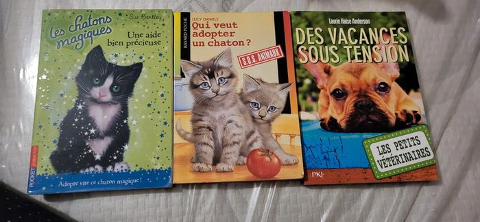 Lot de 3 livres enfants