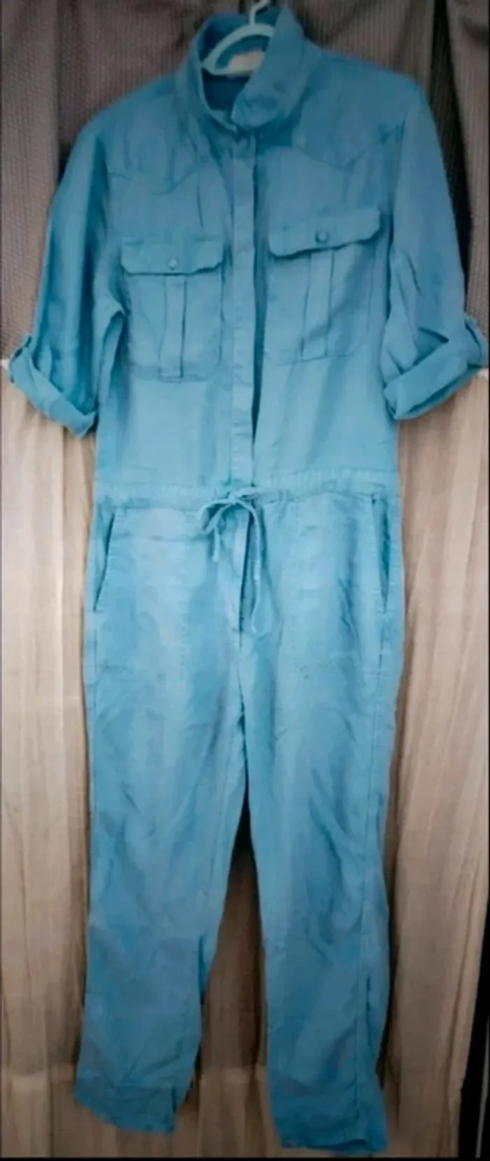 Combinaison bleu ciel Marie Sixtine Taille L Neuve - photo numéro 4