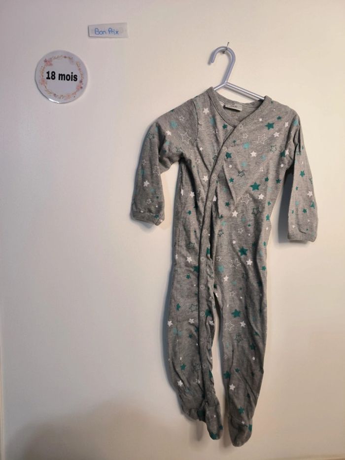 Lot 6 pyjamas léger 18 mois - photo numéro 4