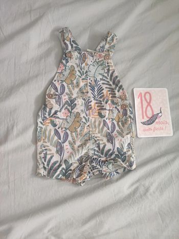 Combishort 18 mois garçon