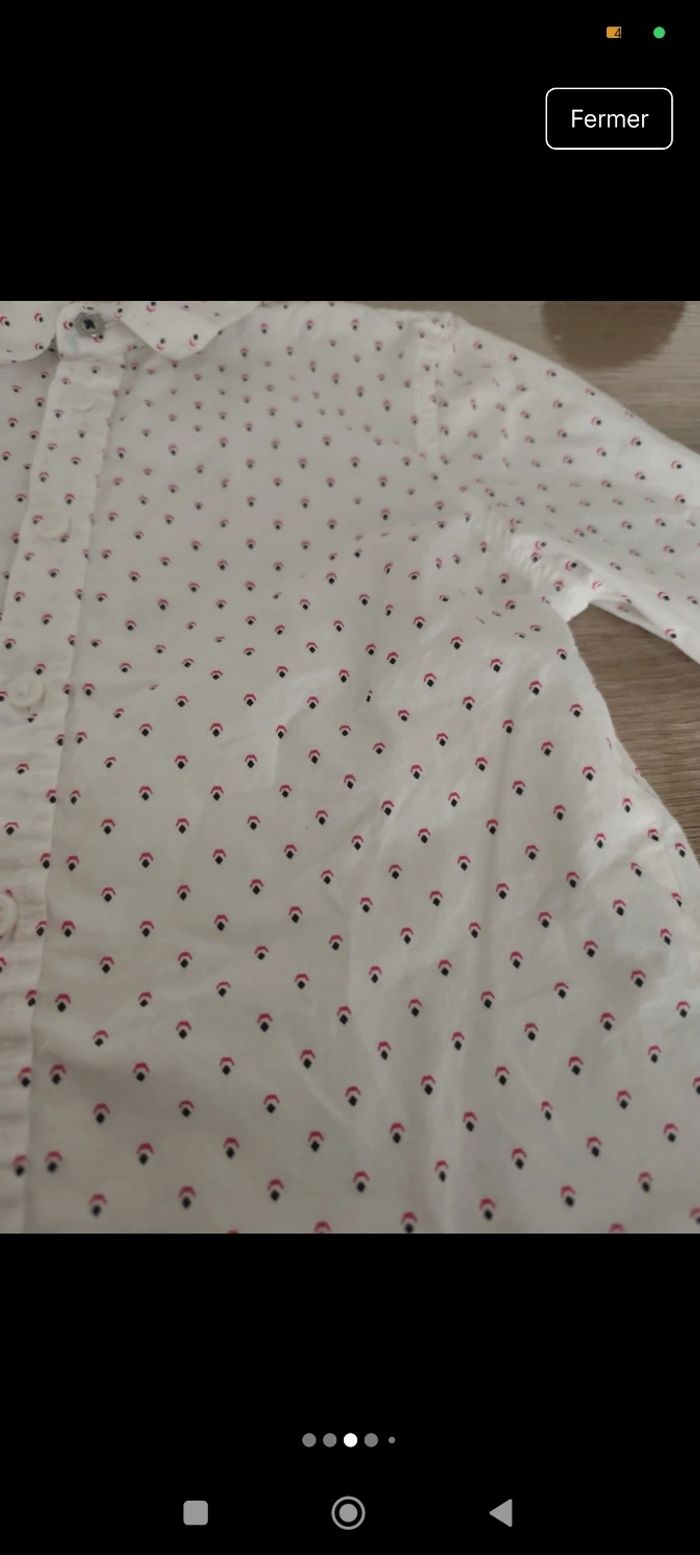 Chemise manches longues garçon - photo numéro 3