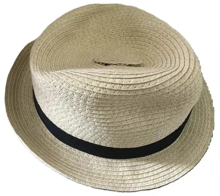 Chapeau paille enfant 54 cm (5-8 ans) Été stylé 🌞 - photo numéro 3