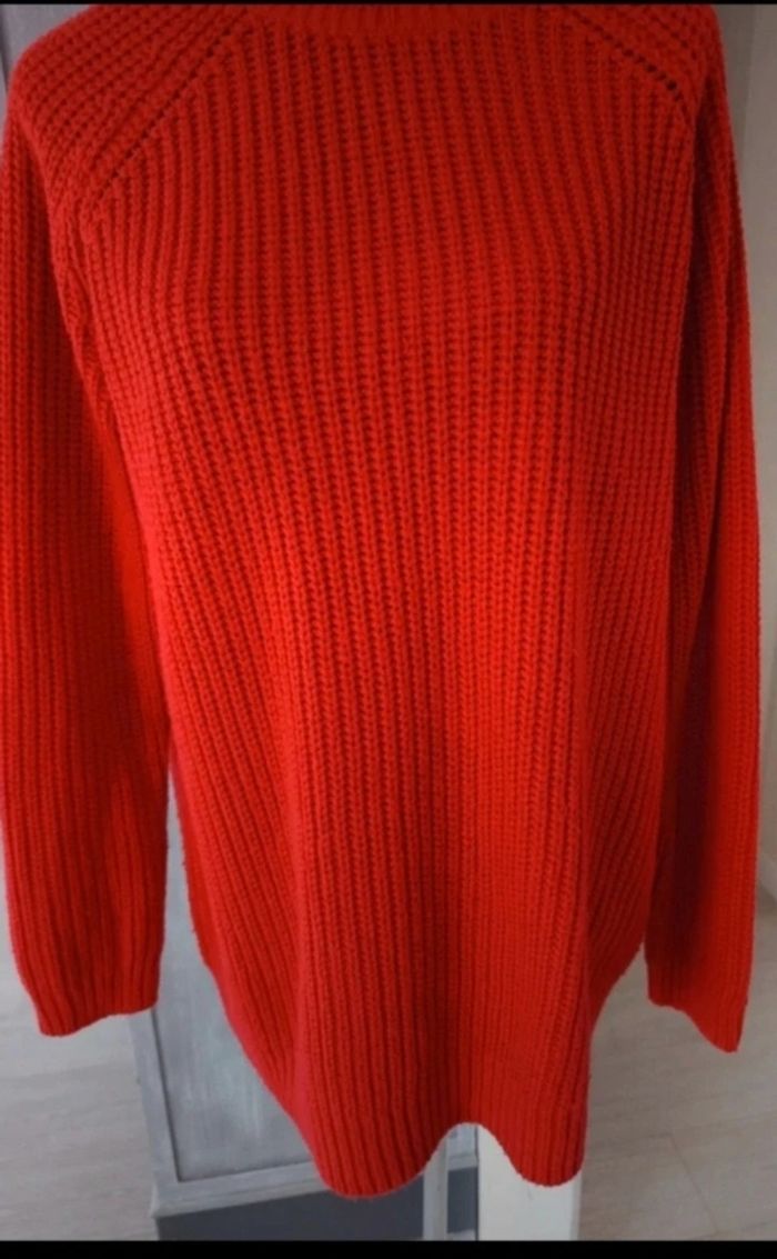 Pull rouge - photo numéro 3