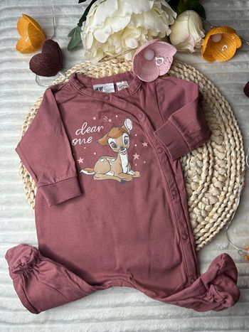 Pyjama en coton H&M 1-2 mois Bambi 