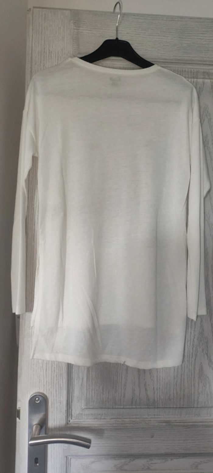 t-shirt blanc dessin - photo numéro 2